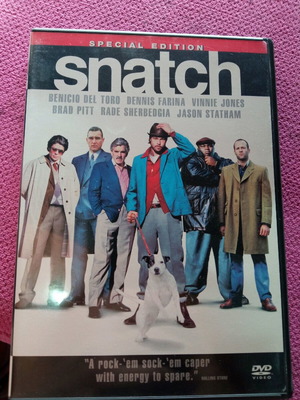 Snatch DVD like new, action adventure, subbed