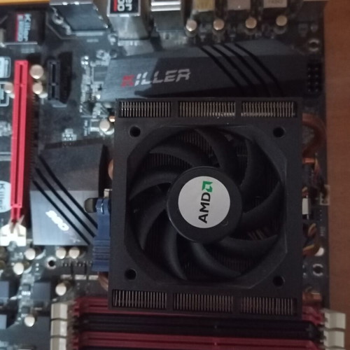 ASRock 990FX Killer motherboard with AMD FX 8320 3.5 GHz CPU and cooler