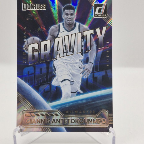 Panini Donruss Zero Gravity Holo Laser Giannis Antetokounmpo #19 card new