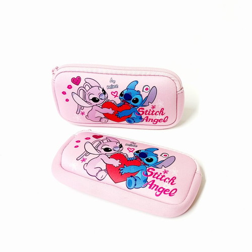 Disney Stitch Set of 2 Kids Backpacks and 2 Pencil Cases like new