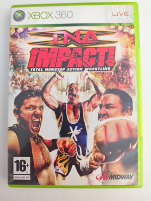 Xbox 360 TNA Impact used with scratched discs