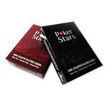 Poker Stars Playing Cards new, 2 models, black or red