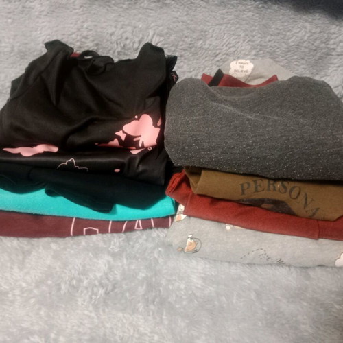 Women's clothes used, pack of 8 with H&M, Shein, Bershka