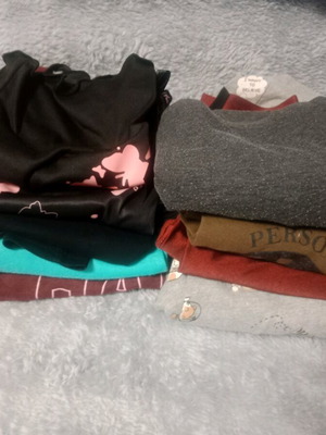 Women's clothes used, pack of 8 with H&M, Shein, Bershka