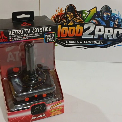 Atari Retro TV Joystick new, plug and play with games