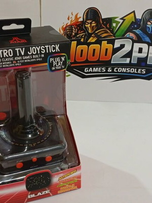 Atari Retro TV Joystick new, plug and play with games
