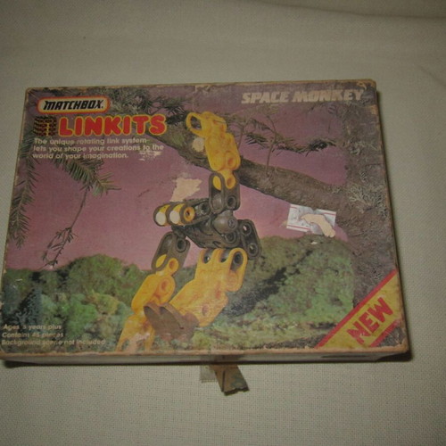 Vintage Matchbox Linkits Space Monkey 1980s toy used