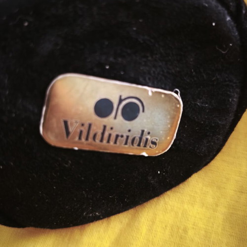 Velvet pouch Vildiridis like new