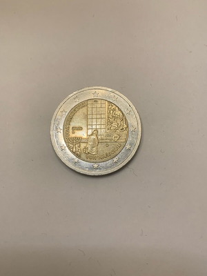 2 ευρώ αναμνηστικό κέρμα σαν καινούργιο, 50ή επέτειος γονυκλισίας Willy Brandt