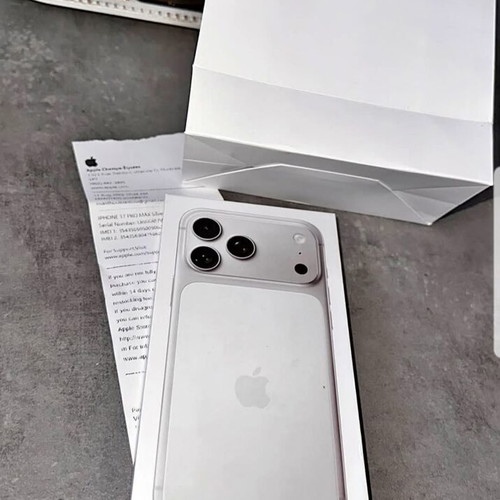 iPhone 17 Pro Max sealed, 2 TB, silver titanium