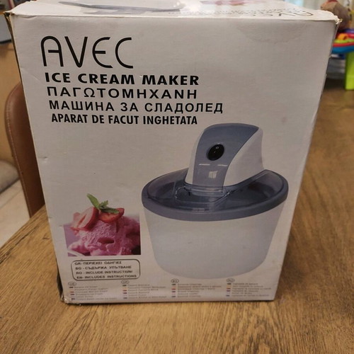 Avec ice cream maker new