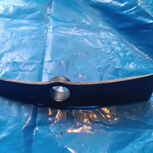 Handmade tsapokasmas new, kiln-painted forged steel tool