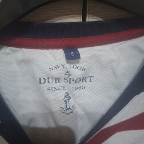 Dur cotton t shirt used, multicolor, size L