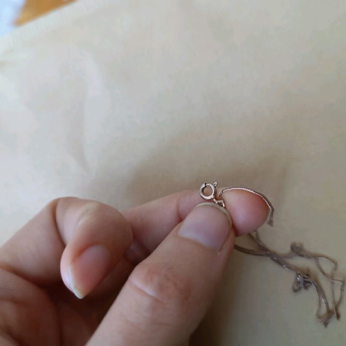 Thin 925 silver pendant with black zircon Katerina Vassou like new