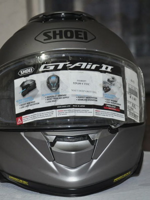 Κράνος SHOEI GT-Air II Matt Deep Grey μέγεθος XXL σαν καινούργιο