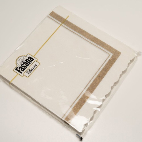 Fasana Classics fancy paper serviettes, pack of 25, 1980s