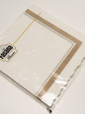 Fasana Classics fancy paper serviettes, pack of 25, 1980s