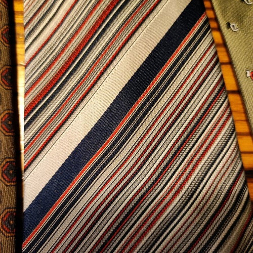 Vintage ties used, pack of 7, timeless designs