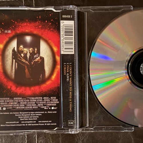 Aerosmith I Don't Want To Miss A Thing CD single like new, rock