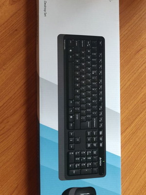 A4Tech FG1010 Ασύρματο Σετ Πληκτρολόγιο & Ποντίκι Αγγλικό US