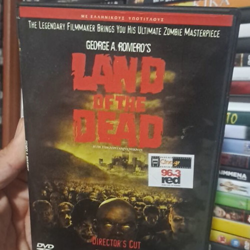 Land of the Dead DVD μεταχειρισμένο, θρίλερ τρόμου με υπότιτλους