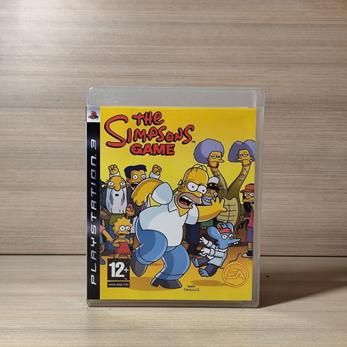 The Simpsons Game PS3 like new, full English version