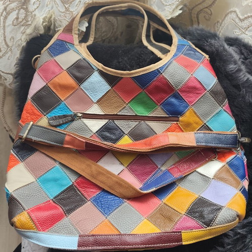 Art Pellearts Niki multicolor leather shoulder bag used