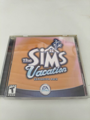 The Sims Vacation Expansion Pack PC game used with bonus CD