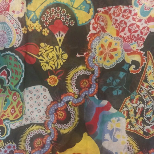 Christian Lacroix caftan new with tags, size S/M multicolor