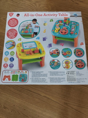 Playgo double-sided activity table for toddlers
