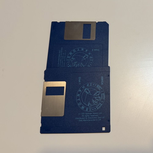 Amiga game Eco Phantoms 2 authentic, like new, 2 floppy disks