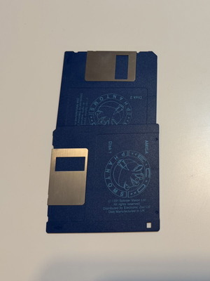 Amiga game Eco Phantoms 2 authentic, like new, 2 floppy disks