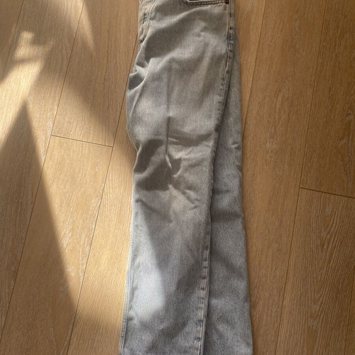 Zara men's light wash denim jeans straight fit new