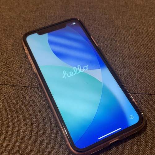 iPhone 11 used, purple, battery health 55%