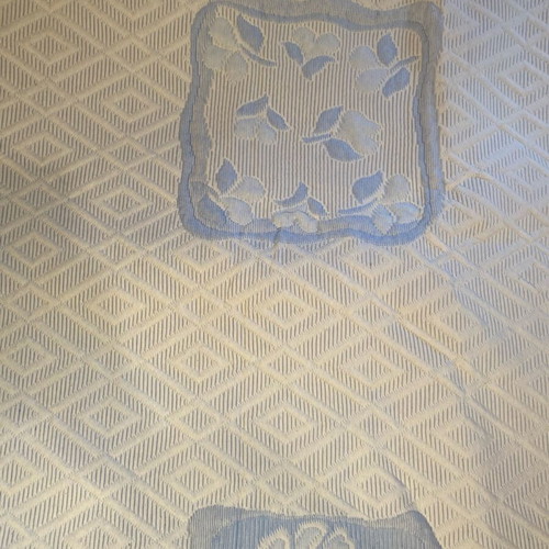 Valentini Bianco bed cover like new 258 x 215 cm