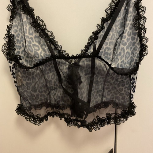 Corset lingerie pajama like new with ribbons