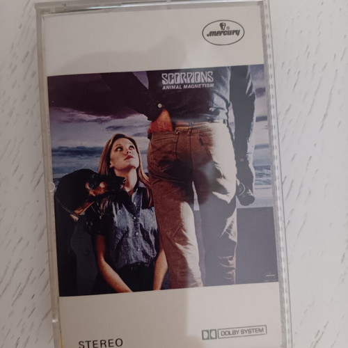 Scorpions Animal Magnetism cassette used, rock