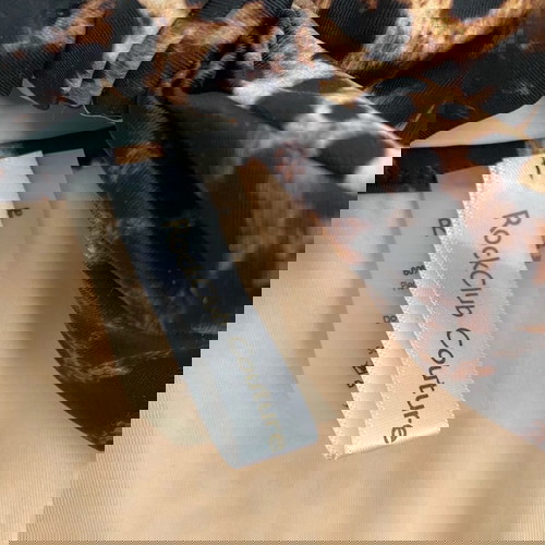 Цял бански RockClub с животински принт, нов, размер Medium