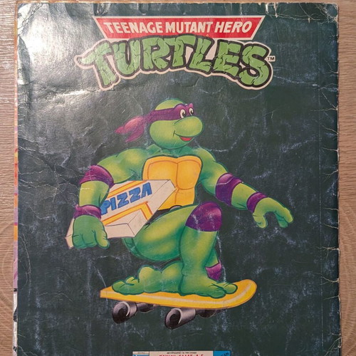 Panini Teenage Mutant Hero Turtles Sticker Album used