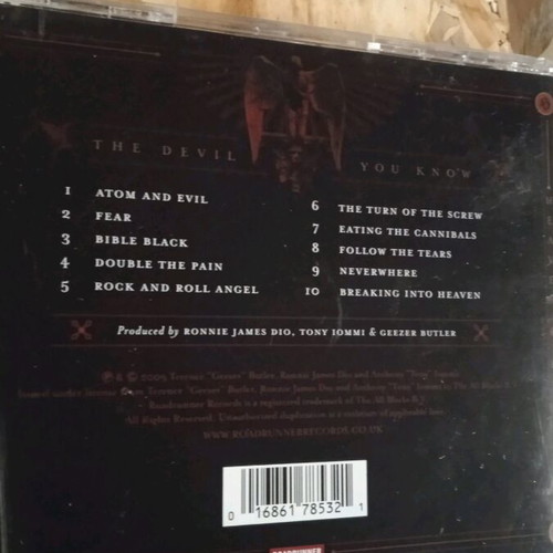 Heaven & Hell CD pack: The Devil You Know 2009 + Neon Knights Live at Wacken 2010