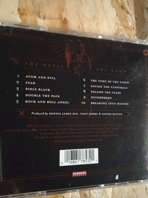 Heaven & Hell CD pack: The Devil You Know 2009 + Neon Knights Live at Wacken 2010