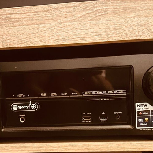Denon AVR-X1400H IN-Command 7.2-channel home theater receiver new