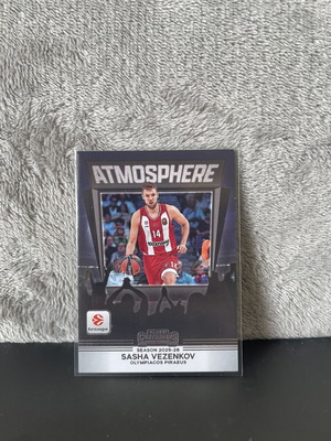 Sasha Vezenkov 2025-26 Panini Contenders Euroleague Atmosphere #9 card like new