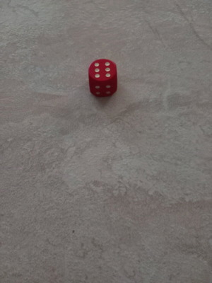 Wooden dice like new