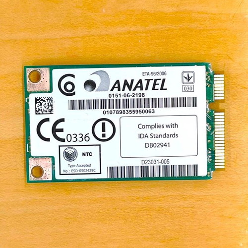 Intel PRO/Wireless 3945ABG Wi-Fi card like new for laptop