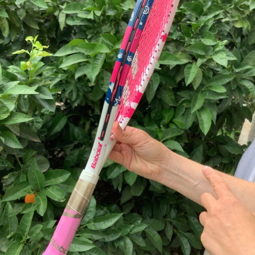 Babolat 21 junior tennis racket used, girl