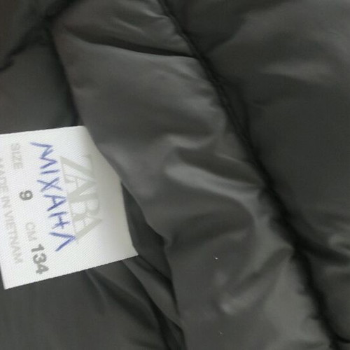 Zara reversible jacket like new, grey and blue, for child 8-9 years