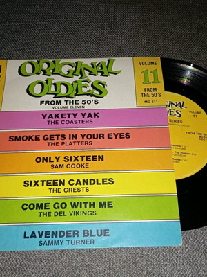 Original Oldies 50s 7-inch collection used, jazz