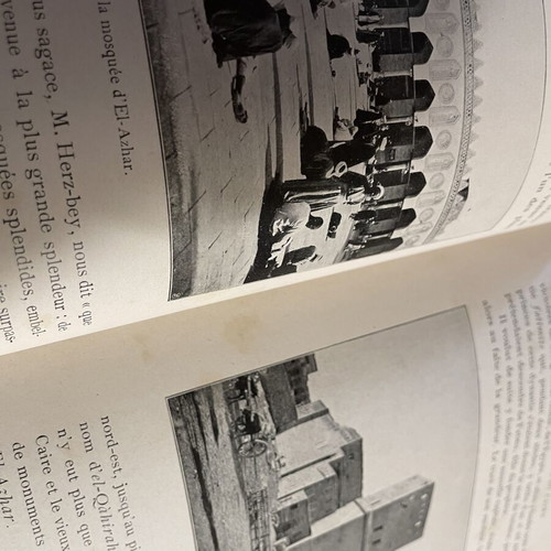 Gaston Migeon Le Caire, Le Nil et Memphis book used, French 1906 edition