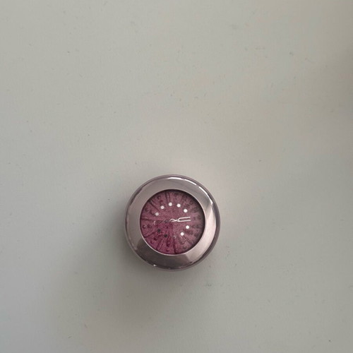 Mac eyeshadow like new, pink with glitter